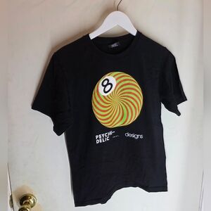 STUSSY DIZZY 8 BALL SHORT SLEEVE TEE